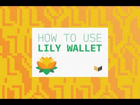 Video: How To Use Lily Wallet