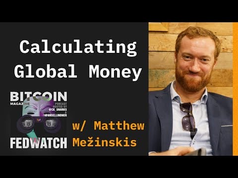 Video: Calculating Base Money With Matthew Mežinskis