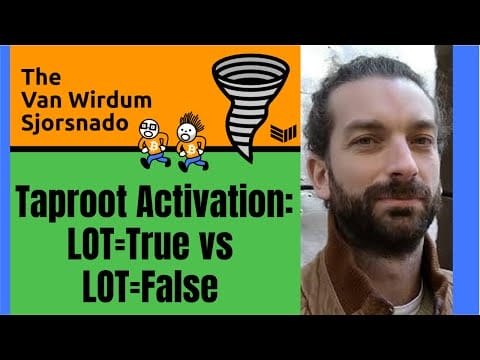 Taproot Activation And LOT=True Vs. LOT=False