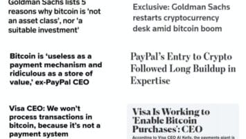 Bitcoin Illuminates Inflation In The Fog