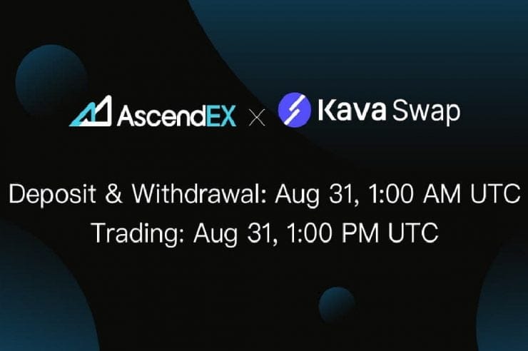 Kava Swap Lists on AscendEX