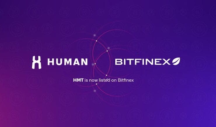 HUMAN Protocol (HMT) Announces Listing on Bitfinex