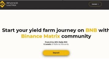 BinanceMatrix: Highest Yield Farming Dapp on Binance Smart Chain