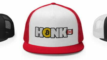 Buy The Bitcoin “Honk” Trucker Hat And Support Freedom