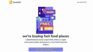 A Project Called Fries DAO Raises .4 Million to Purchase Fast-Food Restaurants – News Bitcoin News