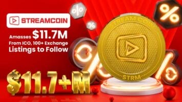 StreamCoin ICO Ends With a Secured Soft Cap, 100+ Exchange Listings To Follow in