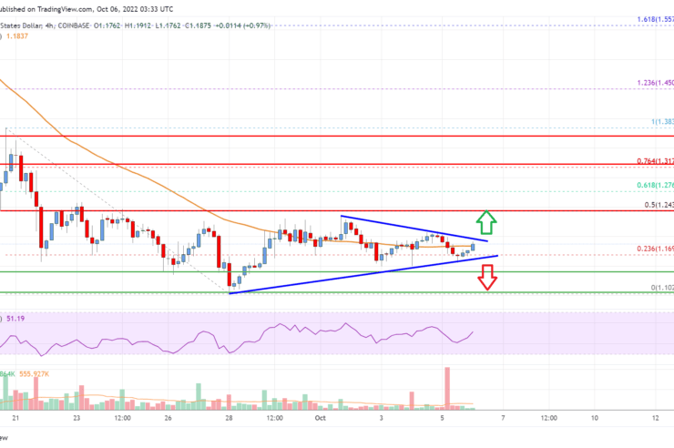 EOS Price Analysis: Bulls Aim Push To .30 or Higher