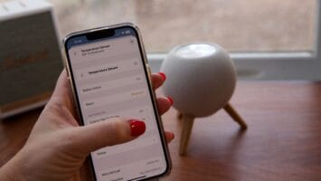 The HomePod Mini can now tell you when it’s getting hot in here