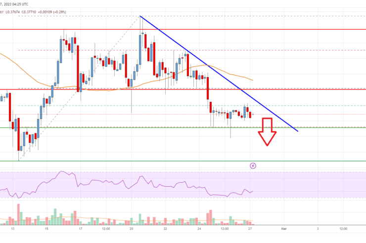 Ripple Price Analysis: Bears In Active Below alt=