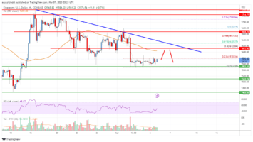 Ethereum Price Analysis: ETH Could Struggle To Recover