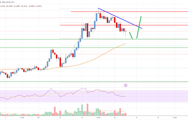 Cardano (ADA) Price Analysis: Rally Could Resume Above alt=