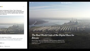 Did The New York Times Publish Manipulated Footage Of A Bitcoin Mine?