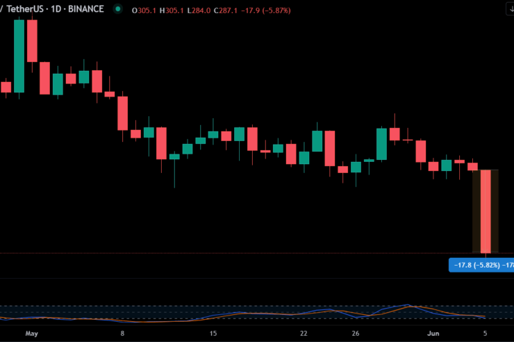 Binance Coin (BNB) Drops Below 0: New 3-Month Low as SEC Charges CEO Changpeng Zhao
