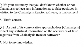 Bloomberg Calls Questioning Of Chainalysis ‘Smear Campaign’, Raises Questions Of Media Integrity