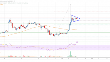 Bitcoin Price Analysis: BTC Rally Could Resume Above ,800