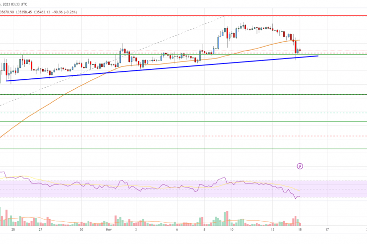 Bitcoin Price Analysis: BTC Dips To Key Uptrend Support