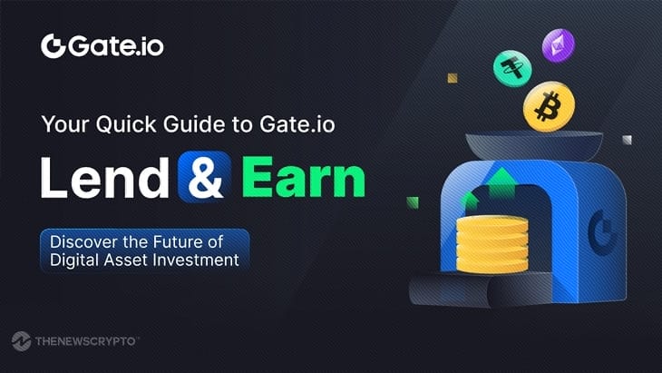 Gate.io Lend & Earn Reaches New Heights With 0M in Loaned Assets