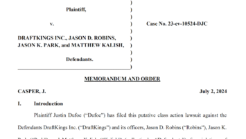 Court Rules Against DraftKings NFTs Case