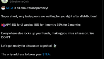$TEA presale raises .4 million: 5 things you should know before investing