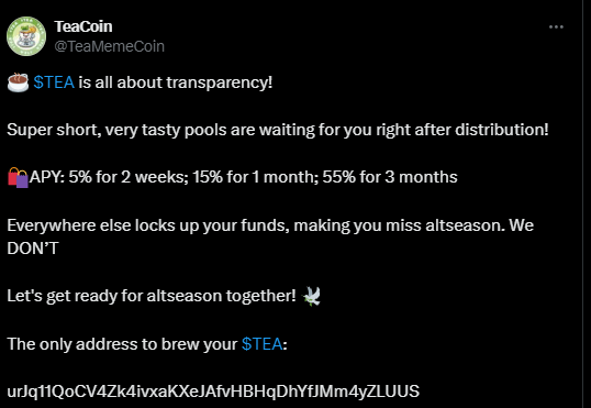 $TEA presale raises .4 million: 5 things you should know before investing