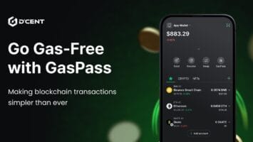 D’CENT Wallet Launches GasPass for Gas-Free Transactions
