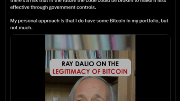 Bitcoin News: Dalio Uncovers Bitcoin’s Biggest Threat, Its Code