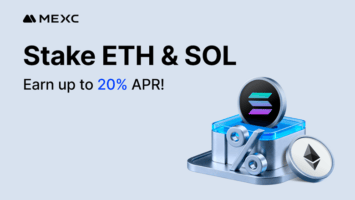 MEXC Launches ETH and SOL Staking Event Offering up to 20% APR