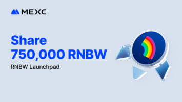 MEXC Opens RNBW Launchpad for Users To Share 750,000 Tokens at up to 50% Off